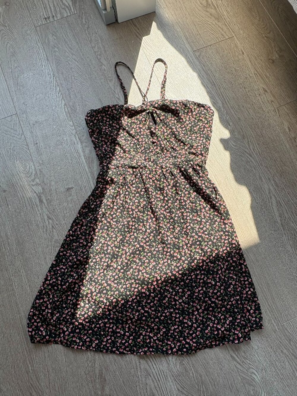 floral mini dress